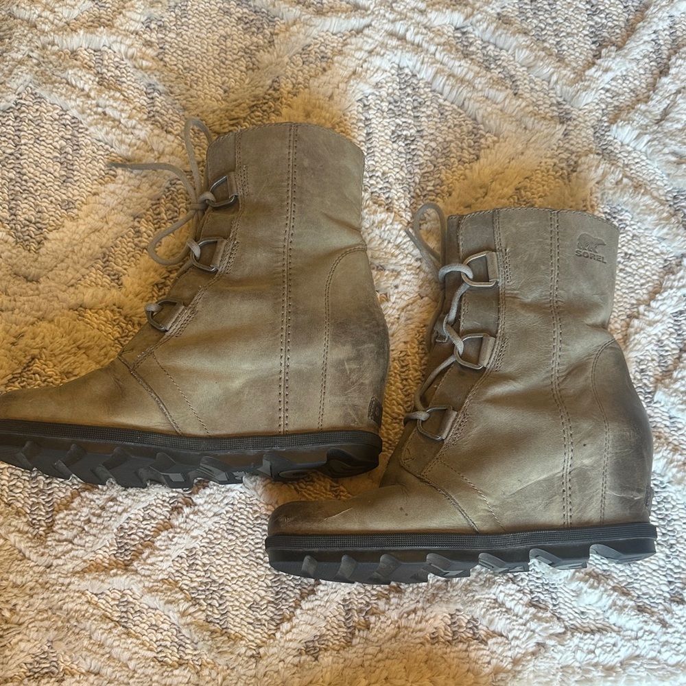 Sorel Joan of Arctic ll Women's Lace-Up Wedge Boots - Picture 5 of 7